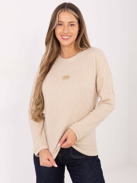 Sweter-RV-SW-A1026.52-beżowy