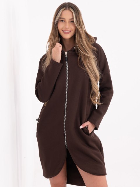 Bluza-RV-BL-4858-1.99P-ciemny brązowy