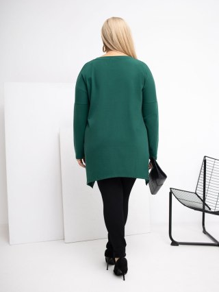 Bluzka-RV-BZ-5031.06X-ciemny zielony