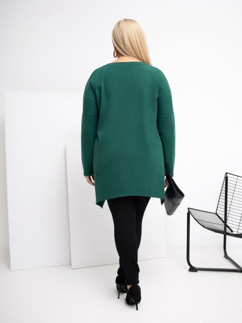 Bluzka-RV-BZ-5031.06X-ciemny zielony