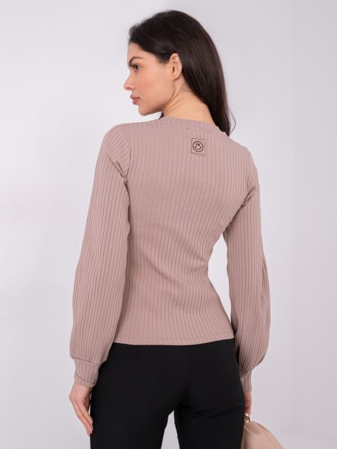 Bluzka-RV-BZ-A1052.00-ciemny bezowy