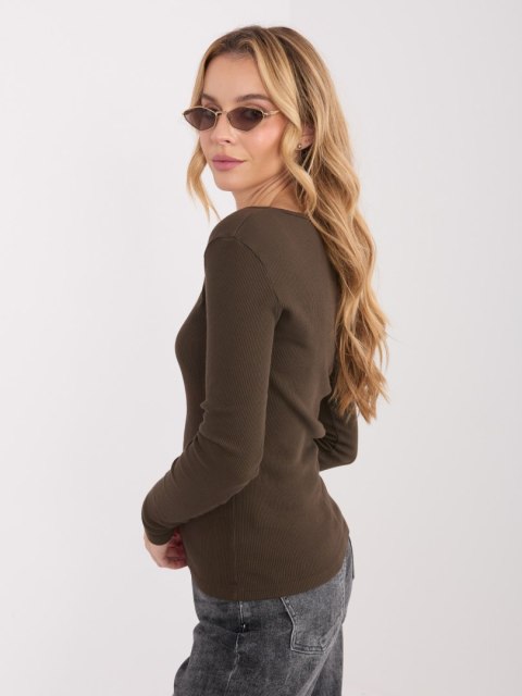 Bluzka-WT-BZ-A1076.15-ciemny brązowy