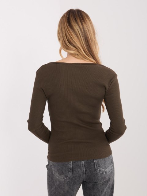 Bluzka-WT-BZ-A1076.15-ciemny brązowy