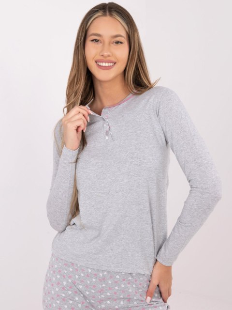 Piżama-DU-PI-FP-002.87-szary