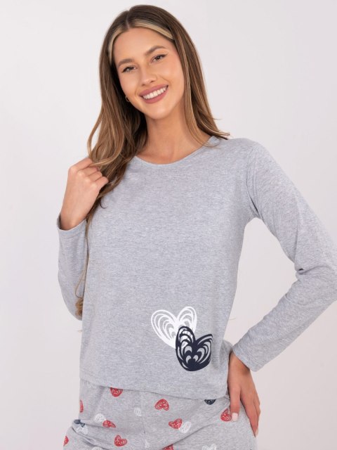 Piżama-DU-PI-FP-009.84-szary