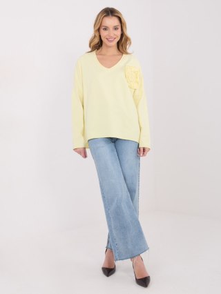 Bluzka-IT-BZ-6694.69-jasny żółty