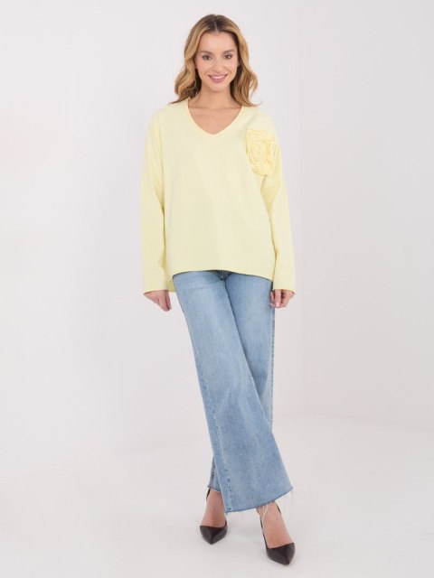 Bluzka-IT-BZ-6694.69-jasny żółty
