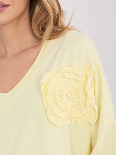 Bluzka-IT-BZ-6694.69-jasny żółty