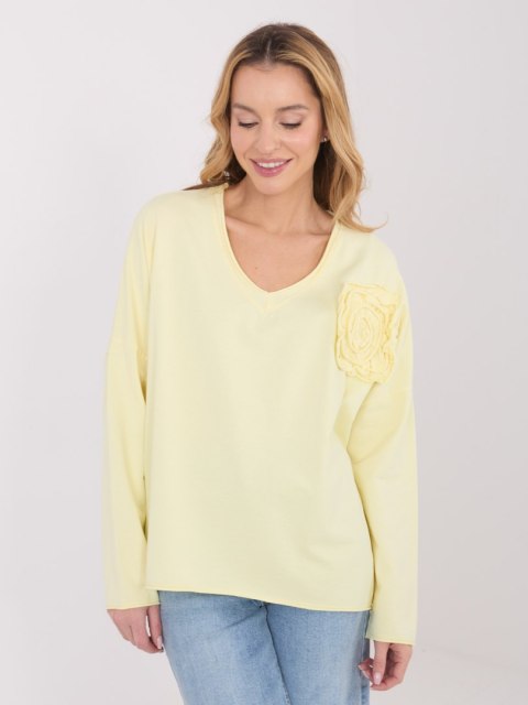 Bluzka-IT-BZ-6694.69-jasny żółty