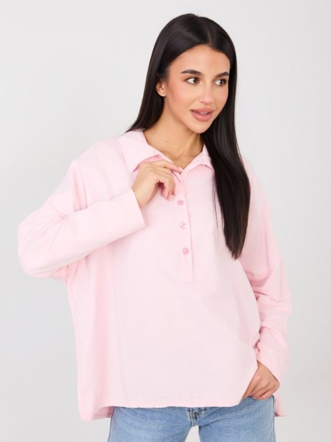 Bluzka-IT-BZ-6697.30-jasny różowy