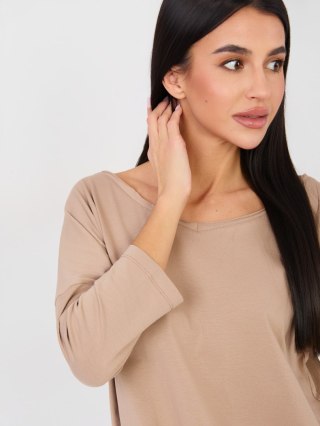 Bluzka-RV-BZ-A1091.16-ciemny bezowy