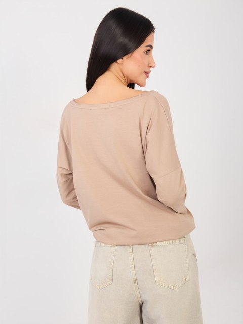 Bluzka-RV-BZ-A1091.16-ciemny bezowy