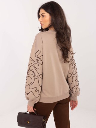 Bluzka-RV-BZ-A176.56-ciemny bezowy