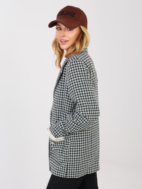 Marynarka-LK-MA-510149.93-czarno-zielony