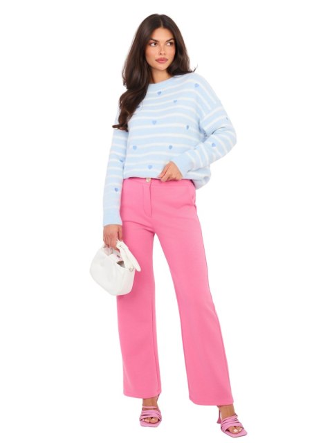 Spodnie-IT-SP-22209.15-ciemny różowy