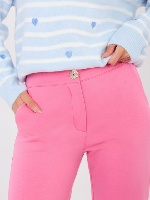 Spodnie-IT-SP-22209.15-ciemny różowy