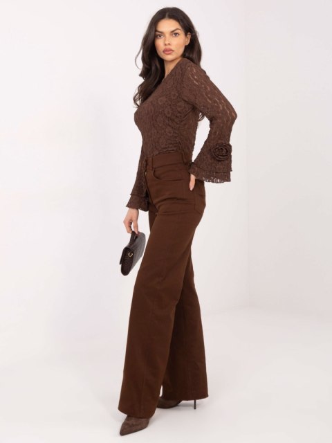 Spodnie-LK-SP-510106.14P-brązowy