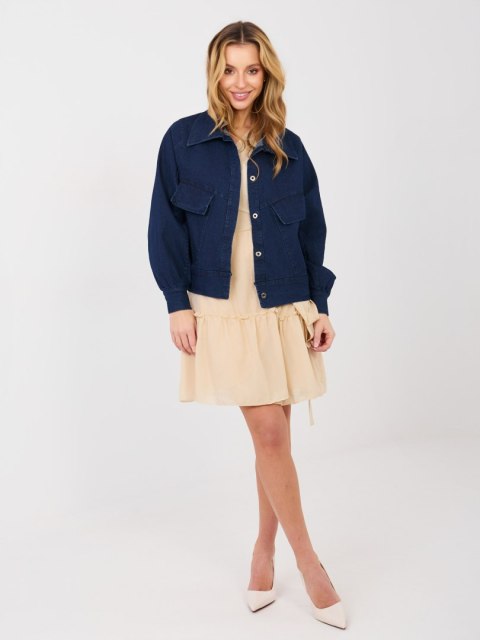 Sukienka-LK-SK-508027.34P-beżowy