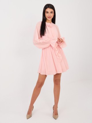 Sukienka-MI-SK-A1554.67-brzoskwiniowy