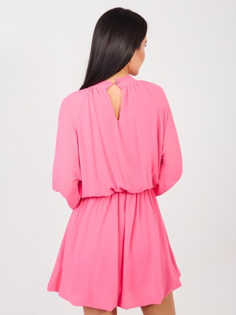 Sukienka-MI-SK-A1554.67-ciemny różowy