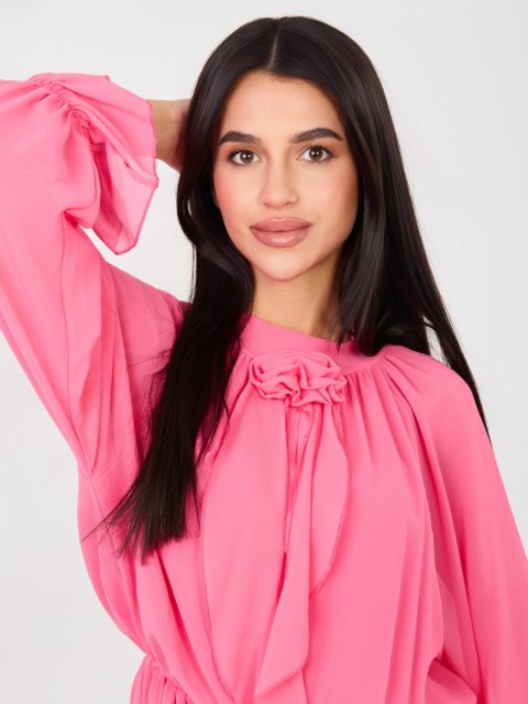 Sukienka-MI-SK-A1554.67-ciemny różowy