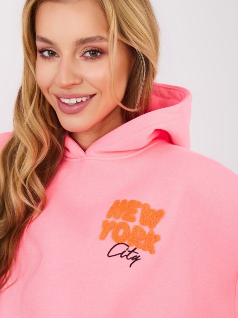 Bluza-MJ-BL-H2587.82-fluo różowy