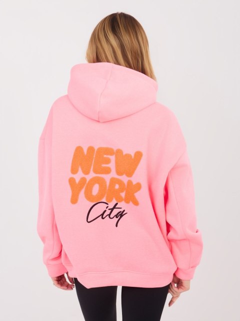 Bluza-MJ-BL-H2587.82-fluo różowy