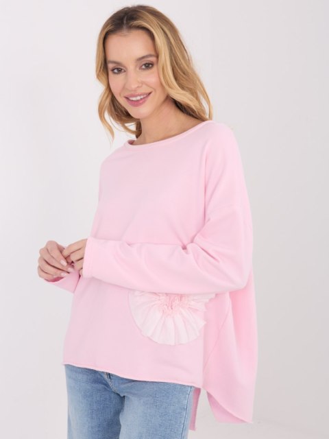 Bluzka-IT-BZ-6693.70-jasny różowy