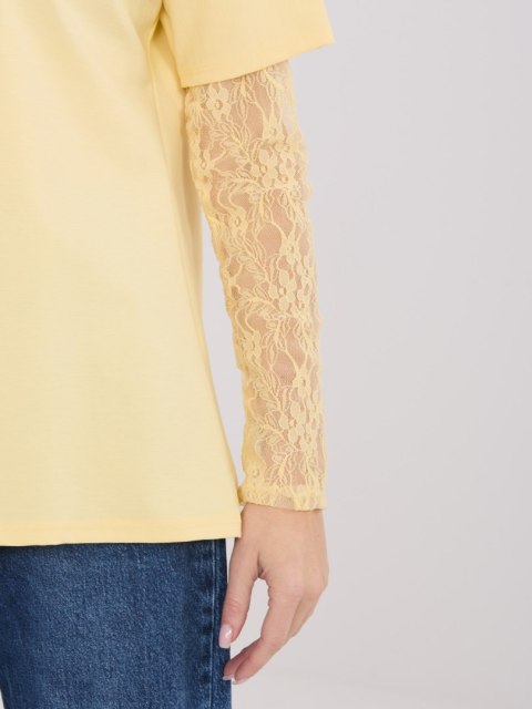 Bluzka-MI-BZ-4227.61-jasny żółty
