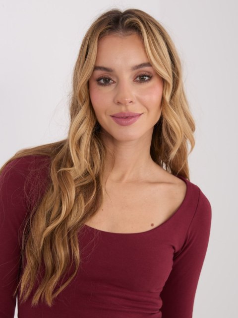 Bluzka-WT-BZ-A1174.29P-bordowy