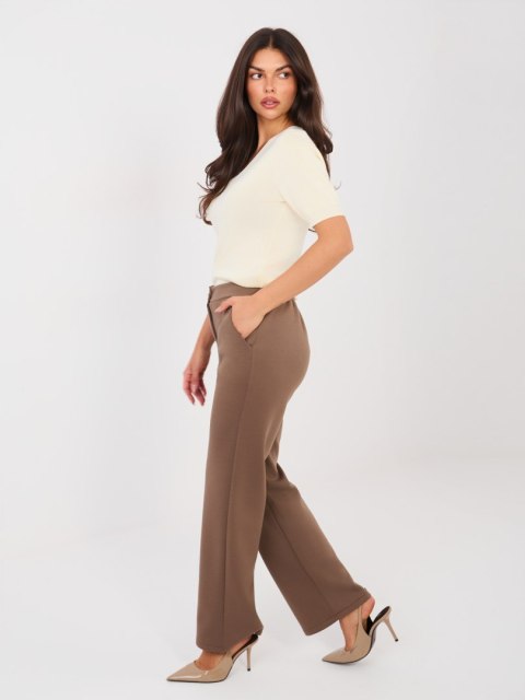 Spodnie-IT-SP-22209.15-ciemny bezowy