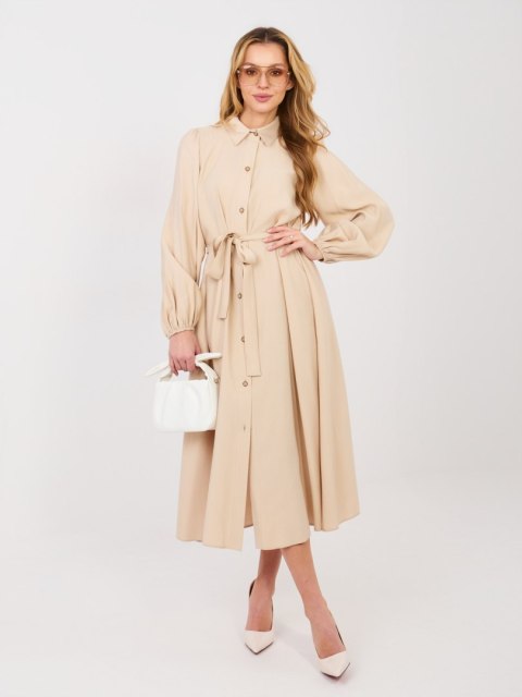 Sukienka-LK-SK-510018.91-beżowy