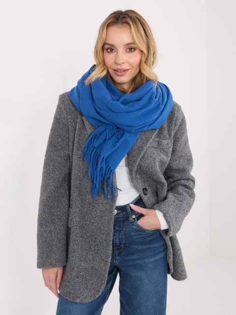 Szalik- AT-SZ-23185.90P-ciemny niebieski