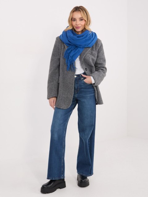 Szalik- AT-SZ-23185.90P-ciemny niebieski