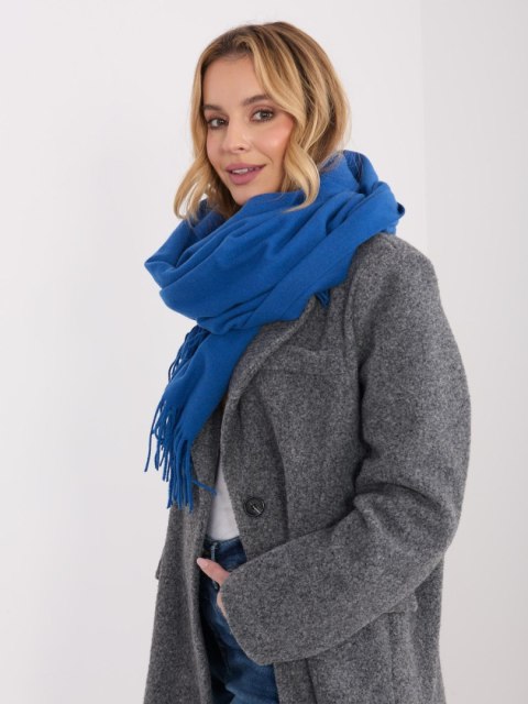 Szalik- AT-SZ-23185.90P-ciemny niebieski