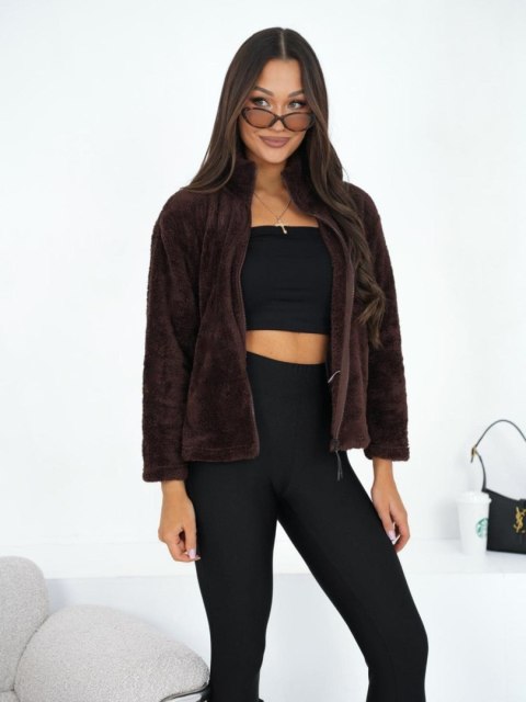 Bluza-CS-BL-BT1033.04-ciemny brązowy