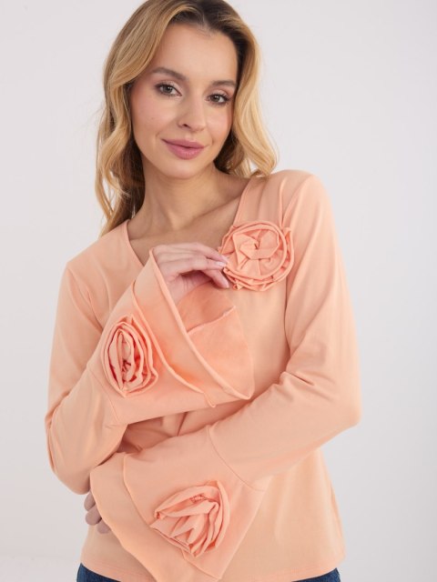 Bluzka-IT-BZ-22139.96-jasny pomarańczowy