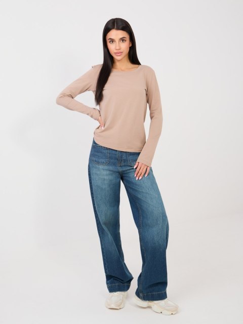 Bluzka-RV-BZ-A1093.77-ciemny bezowy