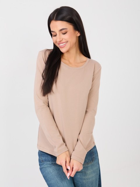 Bluzka-RV-BZ-A1093.77-ciemny bezowy