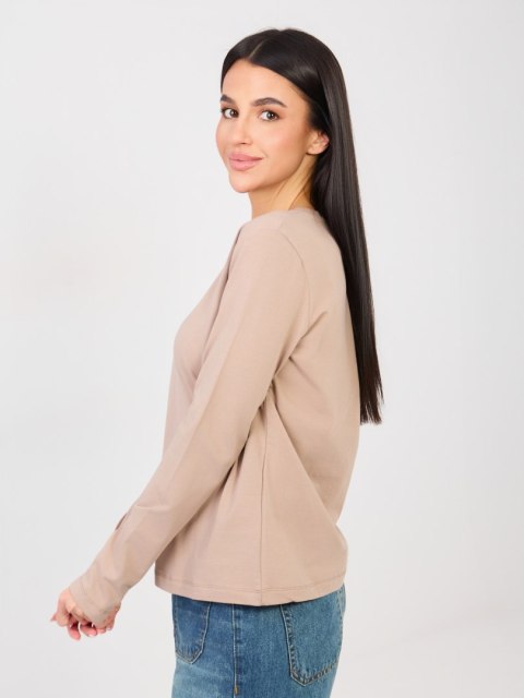 Bluzka-RV-BZ-A1093.77-ciemny bezowy