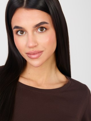 Bluzka-RV-BZ-A1093.77-ciemny brązowy