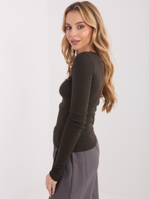 Bluzka-WT-BZ-A1088.12-ciemny brązowy