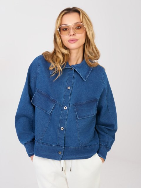 Kurtka-IT-KR-FL10071.09P-ciemny niebieski