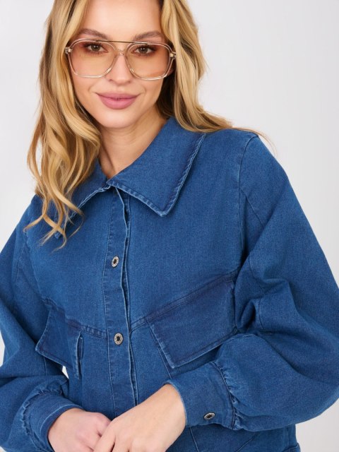 Kurtka-IT-KR-FL10071.09P-ciemny niebieski