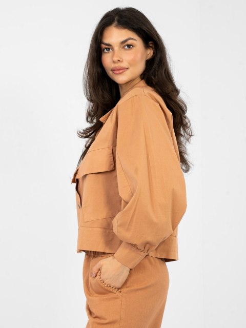 Kurtka-IT-KR-FL10071.09P-ciemny pomarańczowy