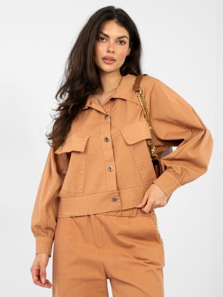 Kurtka-IT-KR-FL10071.09P-ciemny pomarańczowy