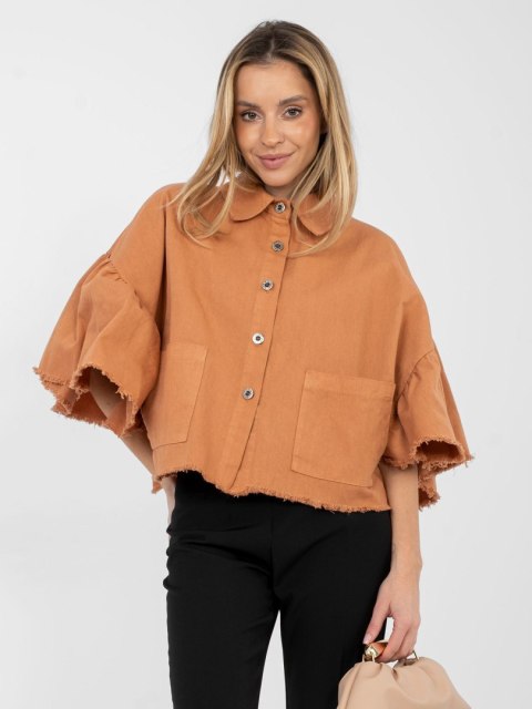 Kurtka-IT-KR-FL9998.85-ciemny pomarańczowy