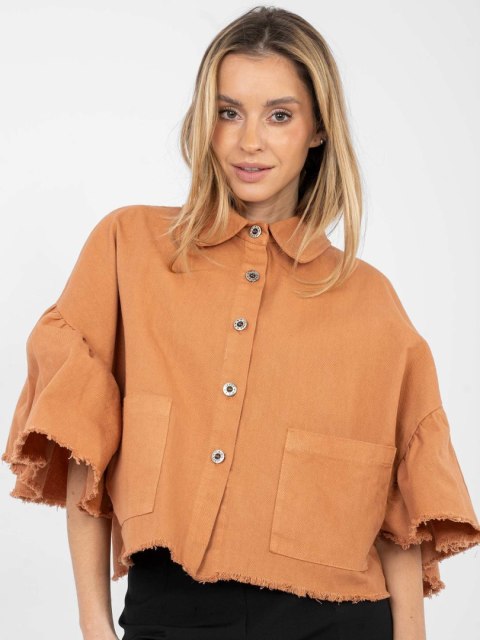 Kurtka-IT-KR-FL9998.85-ciemny pomarańczowy