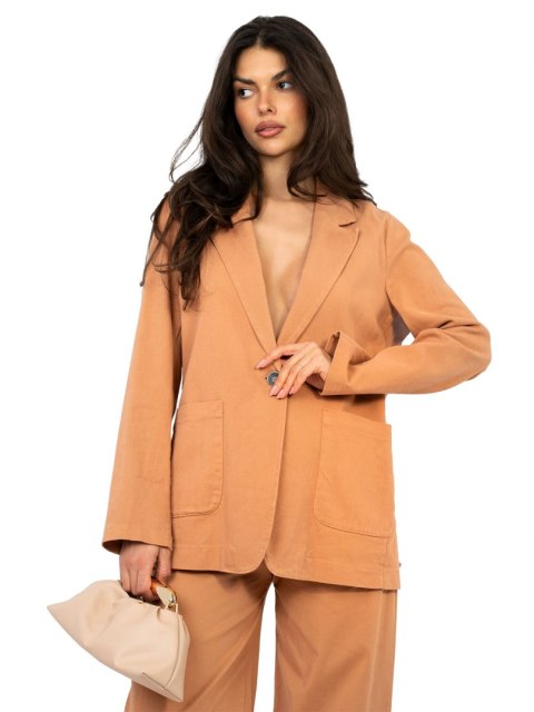 Marynarka-IT-MA-FL7703.21P-ciemny pomarańczowy