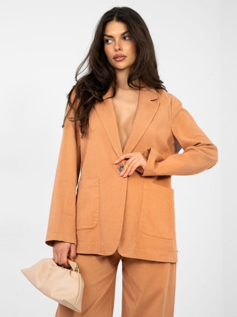 Marynarka-IT-MA-FL7703.21P-ciemny pomarańczowy